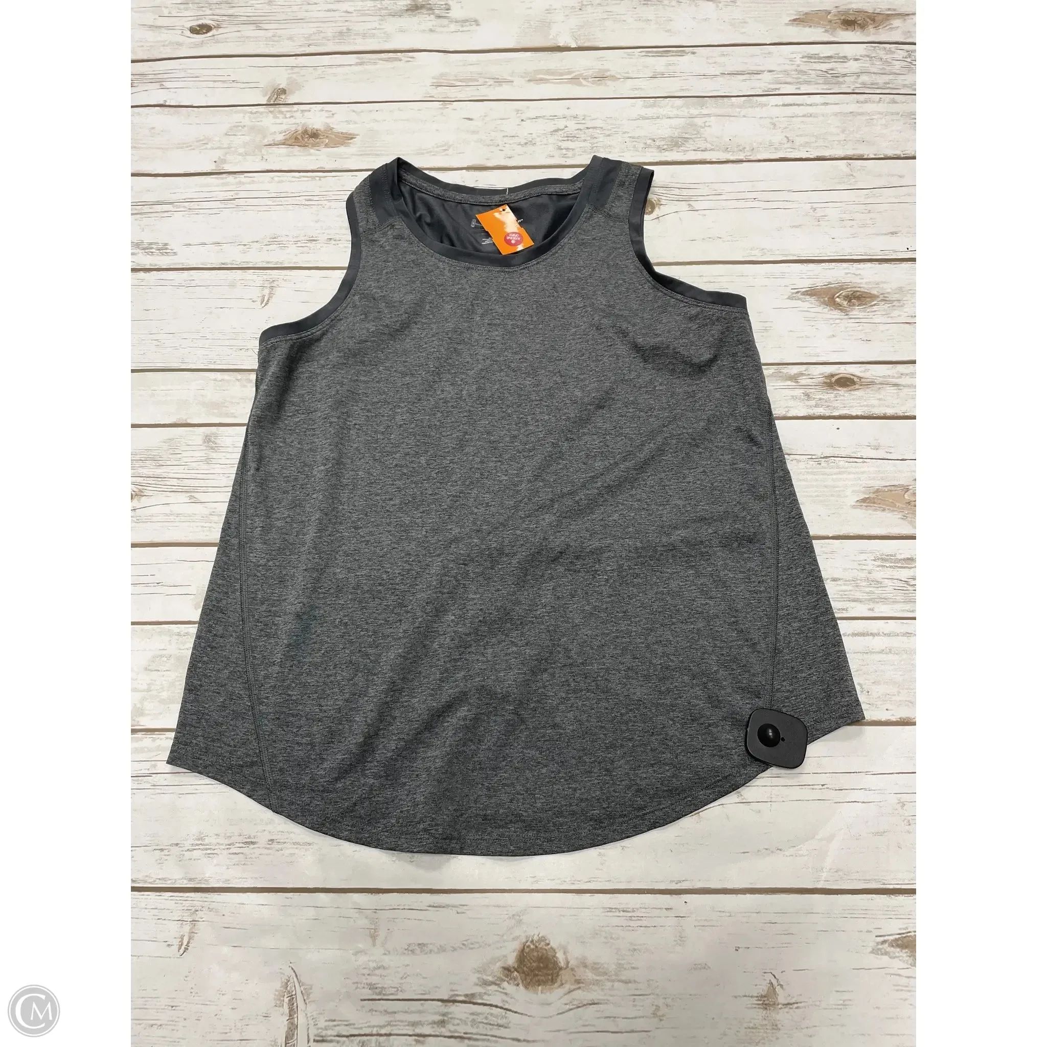 Athletic Tank Top By Tek Gear In Grey, Size: L
