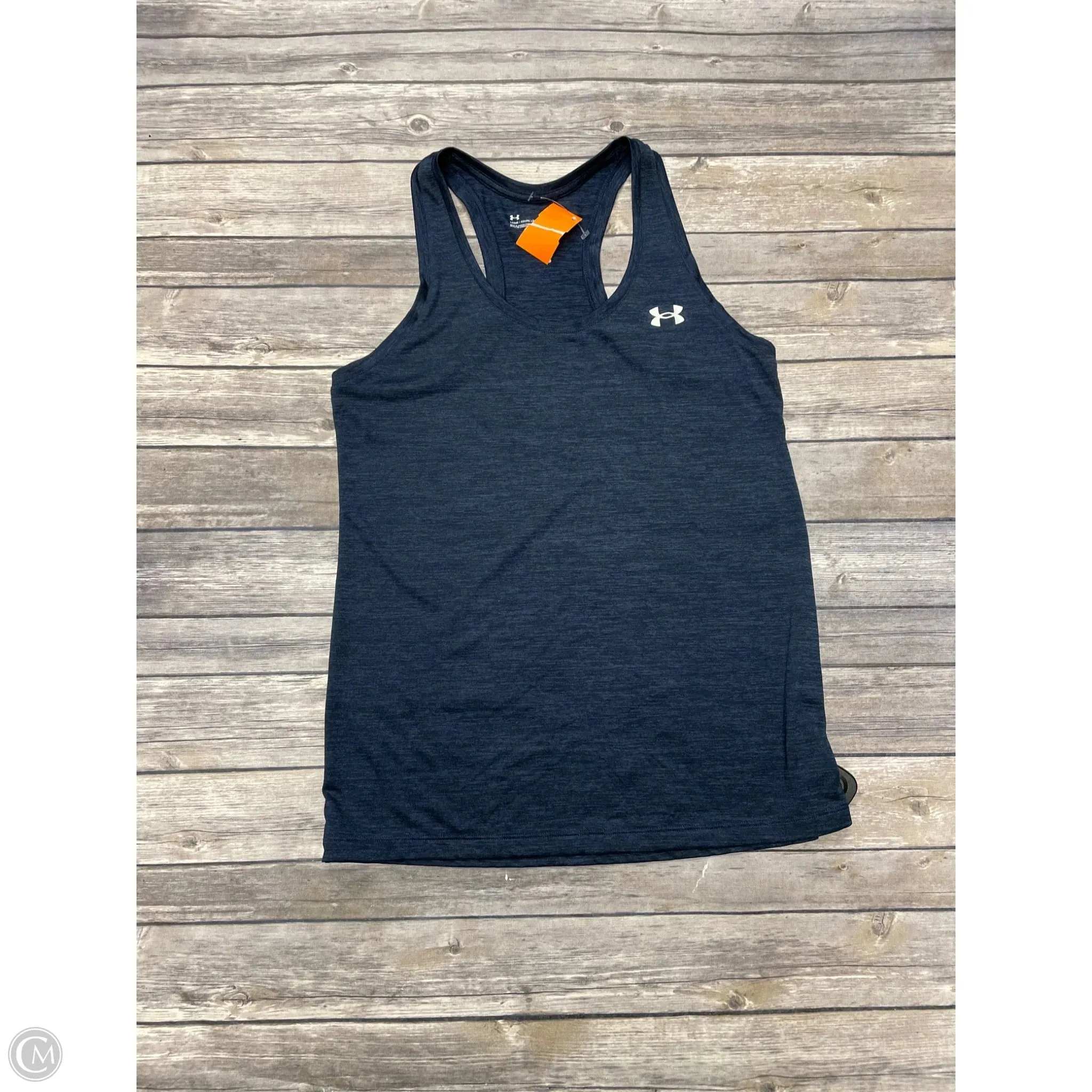 Athletic Tank Top By Under Armour In Blue, Size: S