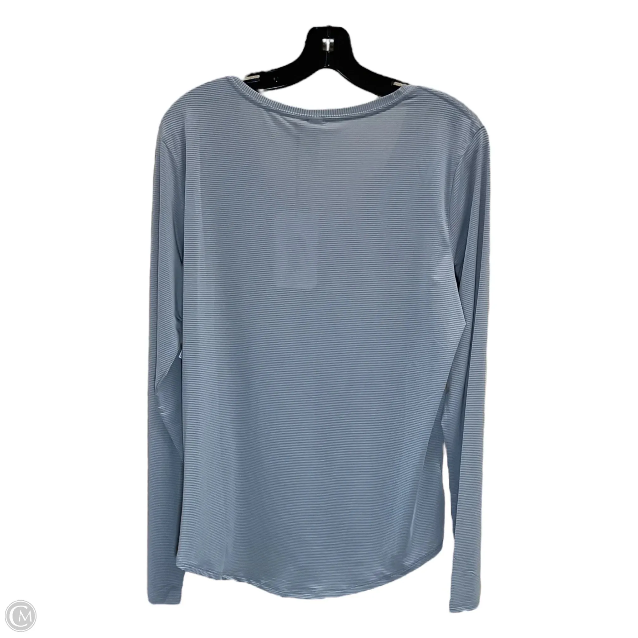 Athletic Top Long Sleeve Crewneck By Zyia In Grey, Size: Xl