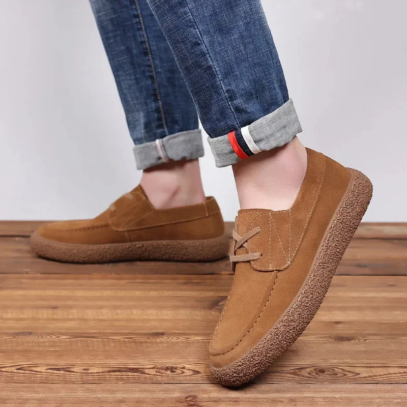 Atmungsaktive Schnürgraue Herrenschuhe
