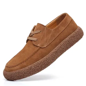 Atmungsaktive Schnürgraue Herrenschuhe