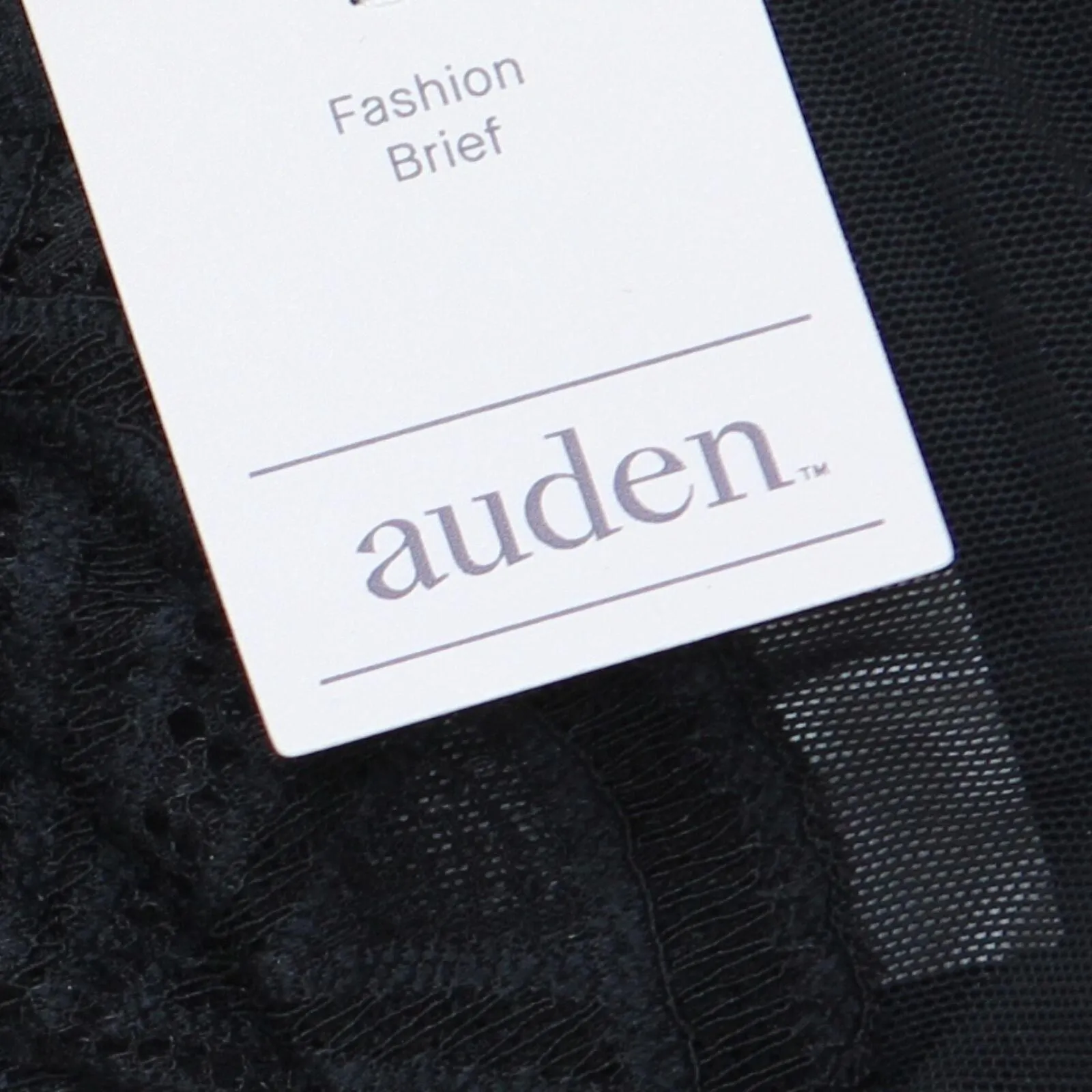 Auden Women's Lace Briefs with keyhole design 9XKR3