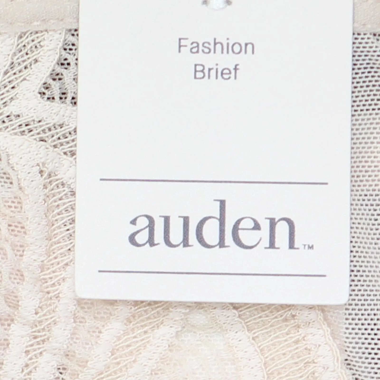 Auden Women's Lace Briefs with keyhole design 9XKR3