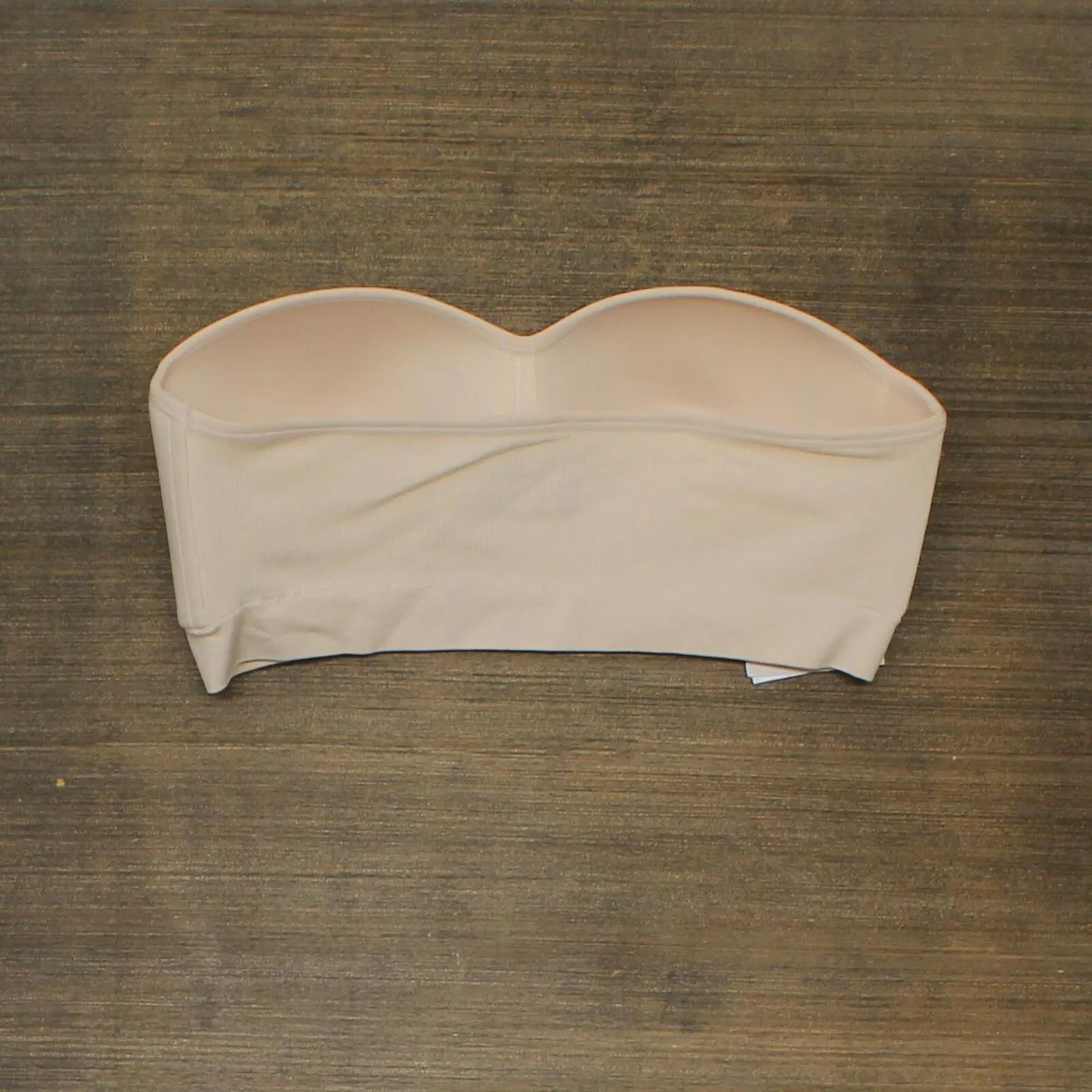 Auden Women's Padded Seamless Bandeau EGGG8 Soft Petal Pink XL