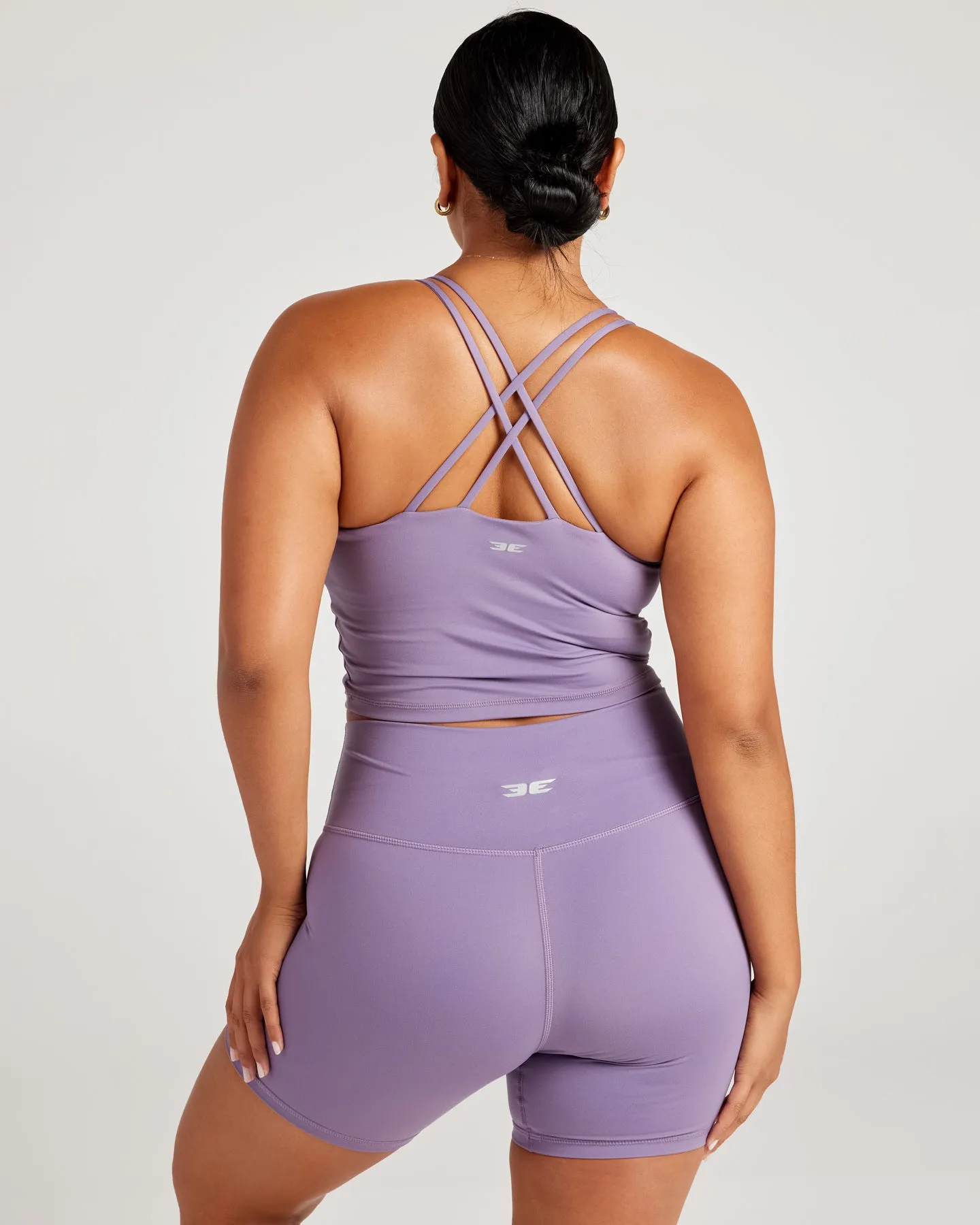 Aura Thin Strap Tank - Grape