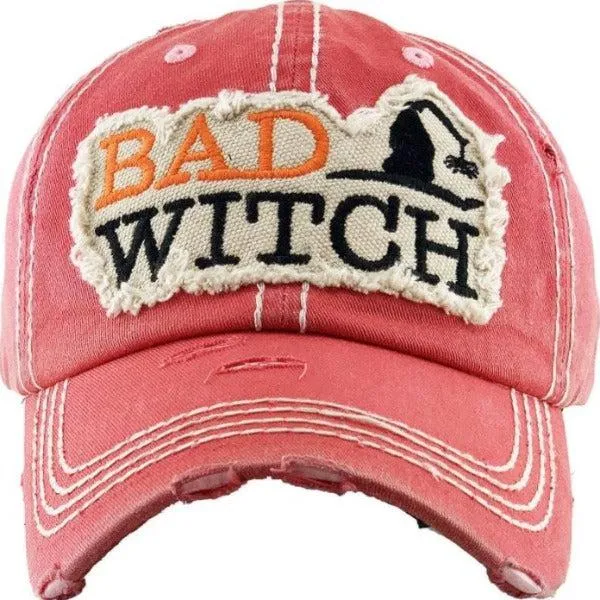 Bad Witch Vintage Baseball Cap