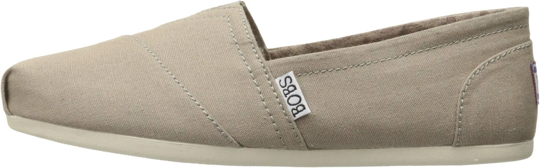 Ballerinas Bobs Plush - Peace and Love BOBS from SKECHERS, taupe