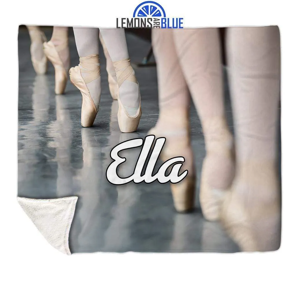 Ballet Personalized Blankets