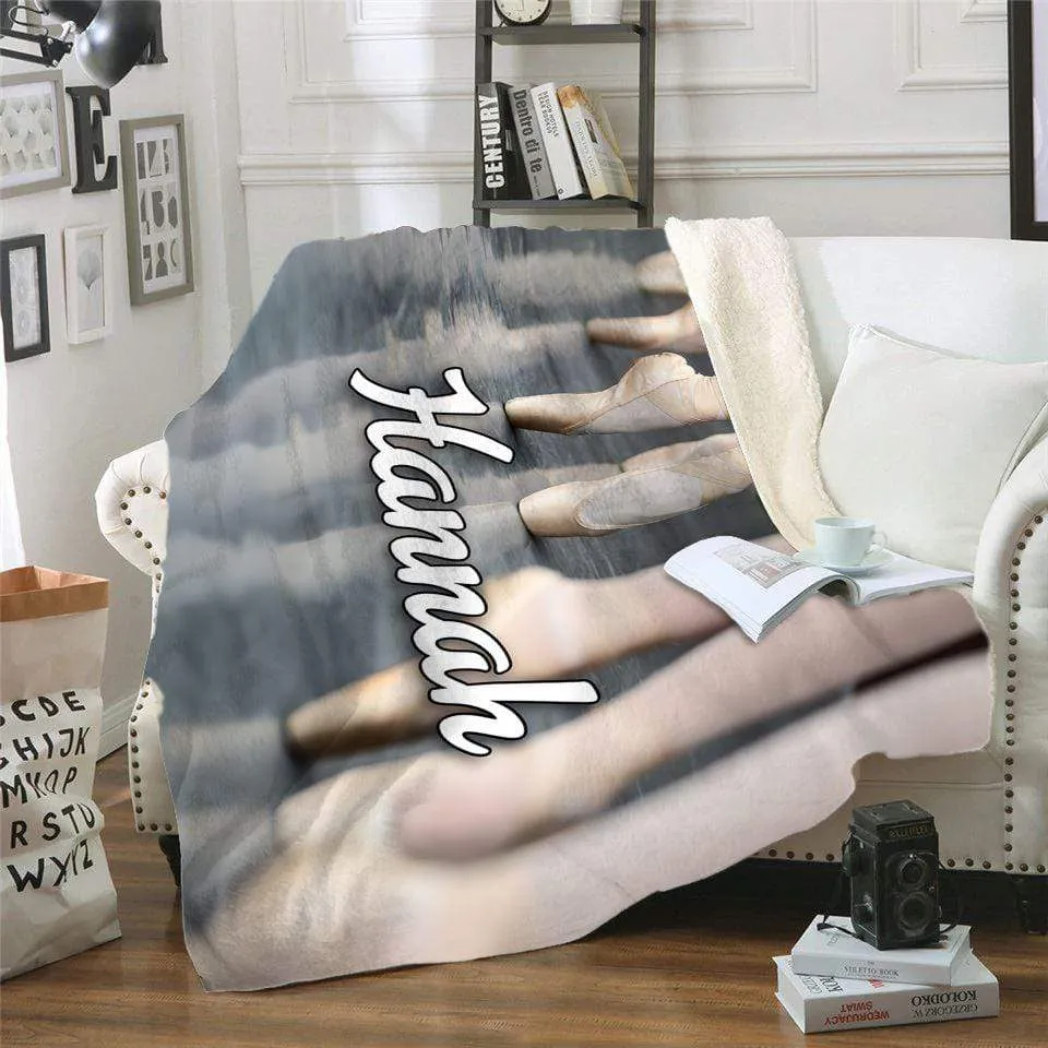 Ballet Personalized Blankets