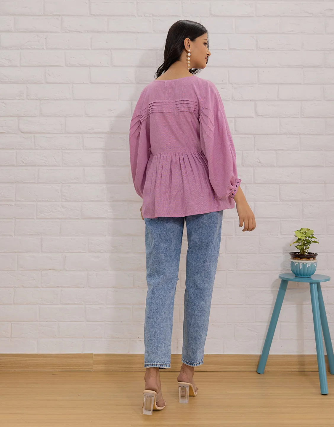 Ballet slipper Pink Top