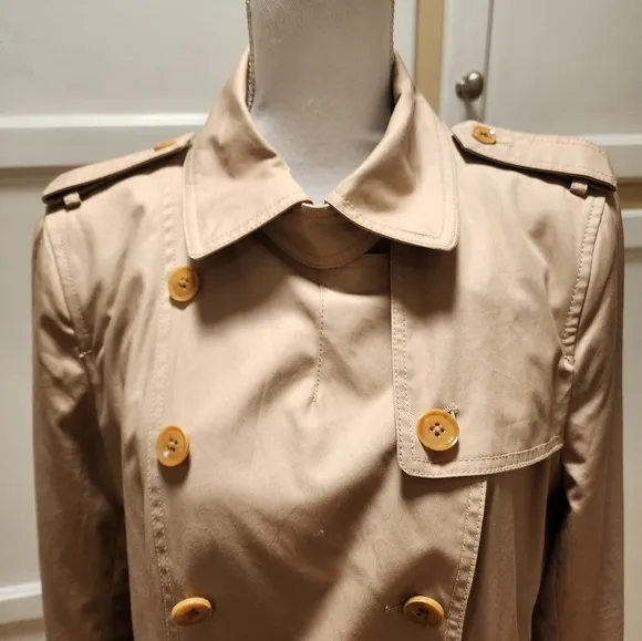 Banana Republic Women's Midi Trench Coat 💛