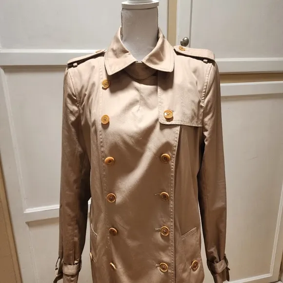 Banana Republic Women's Midi Trench Coat 💛