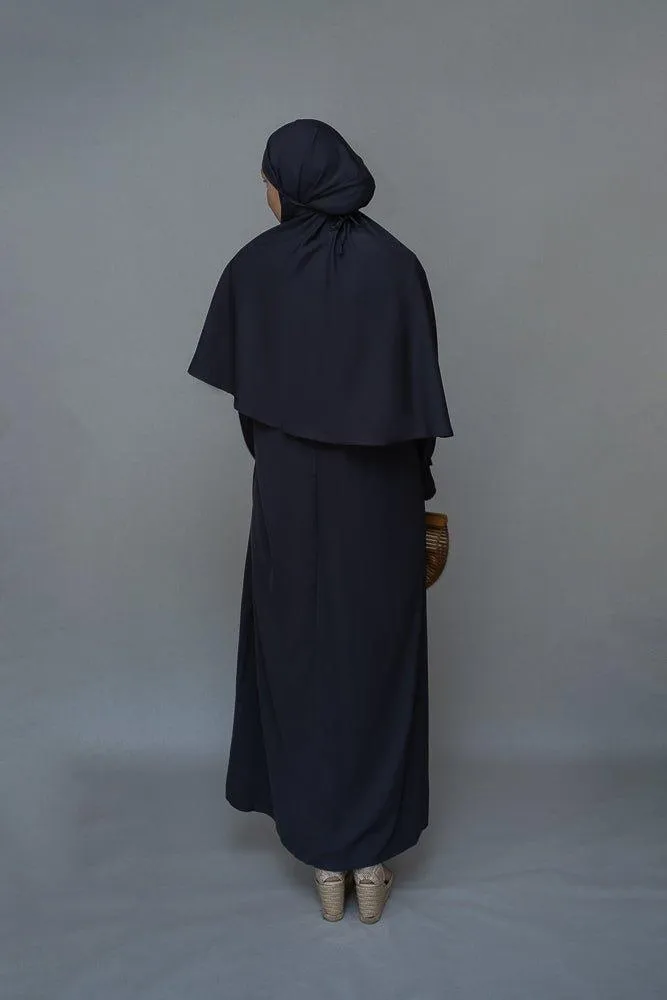 Barakaa Women's Prayer Dress and Umrah Hajj set in Grey