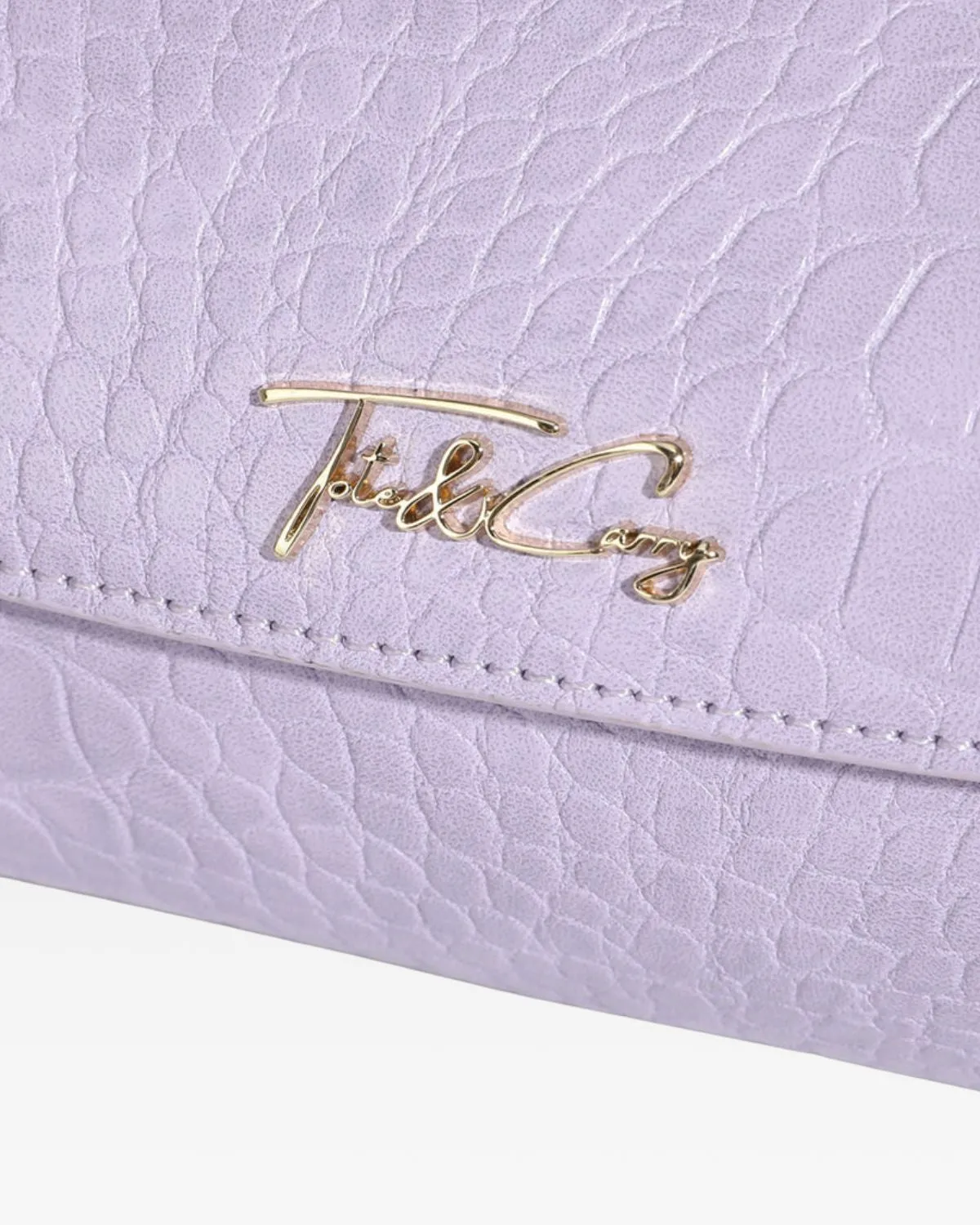 Barrel Purse in Lavender Purple