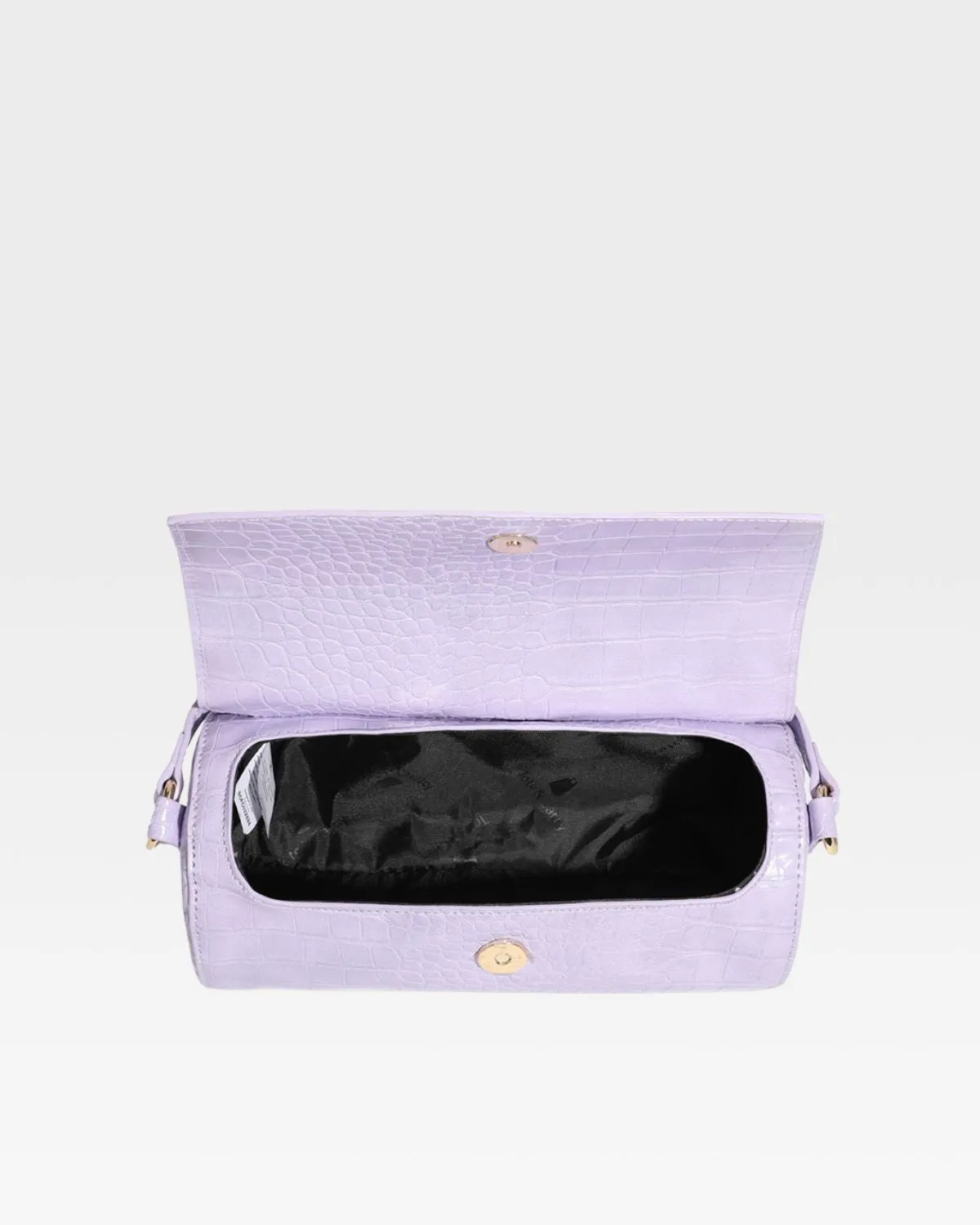 Barrel Purse in Lavender Purple