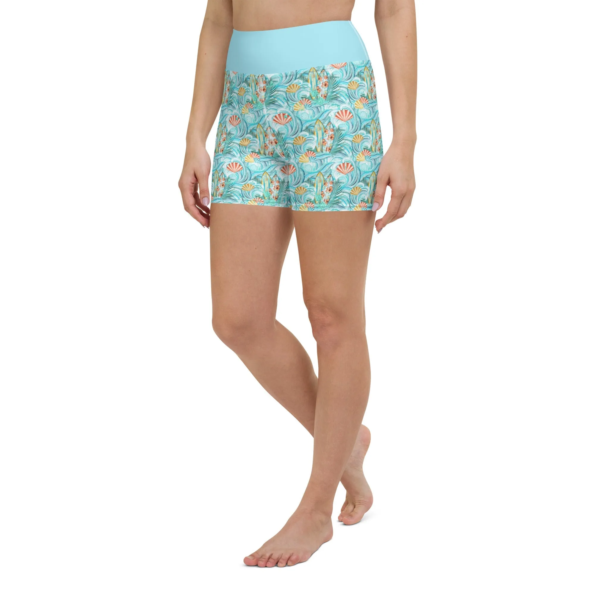 Be Extra! Summer Vibes Yoga Shorts