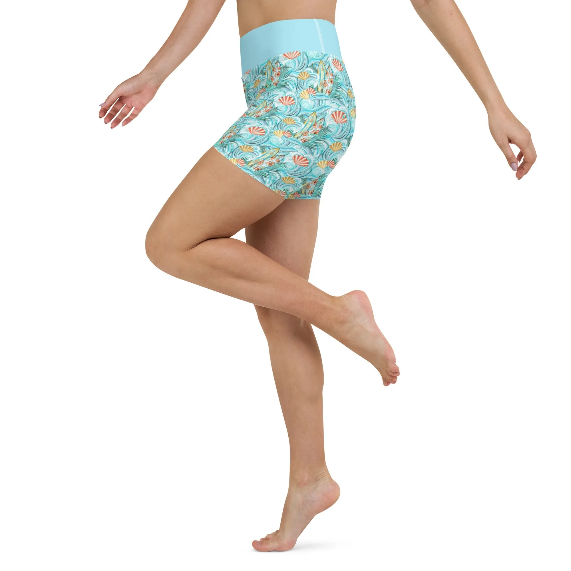 Be Extra! Summer Vibes Yoga Shorts
