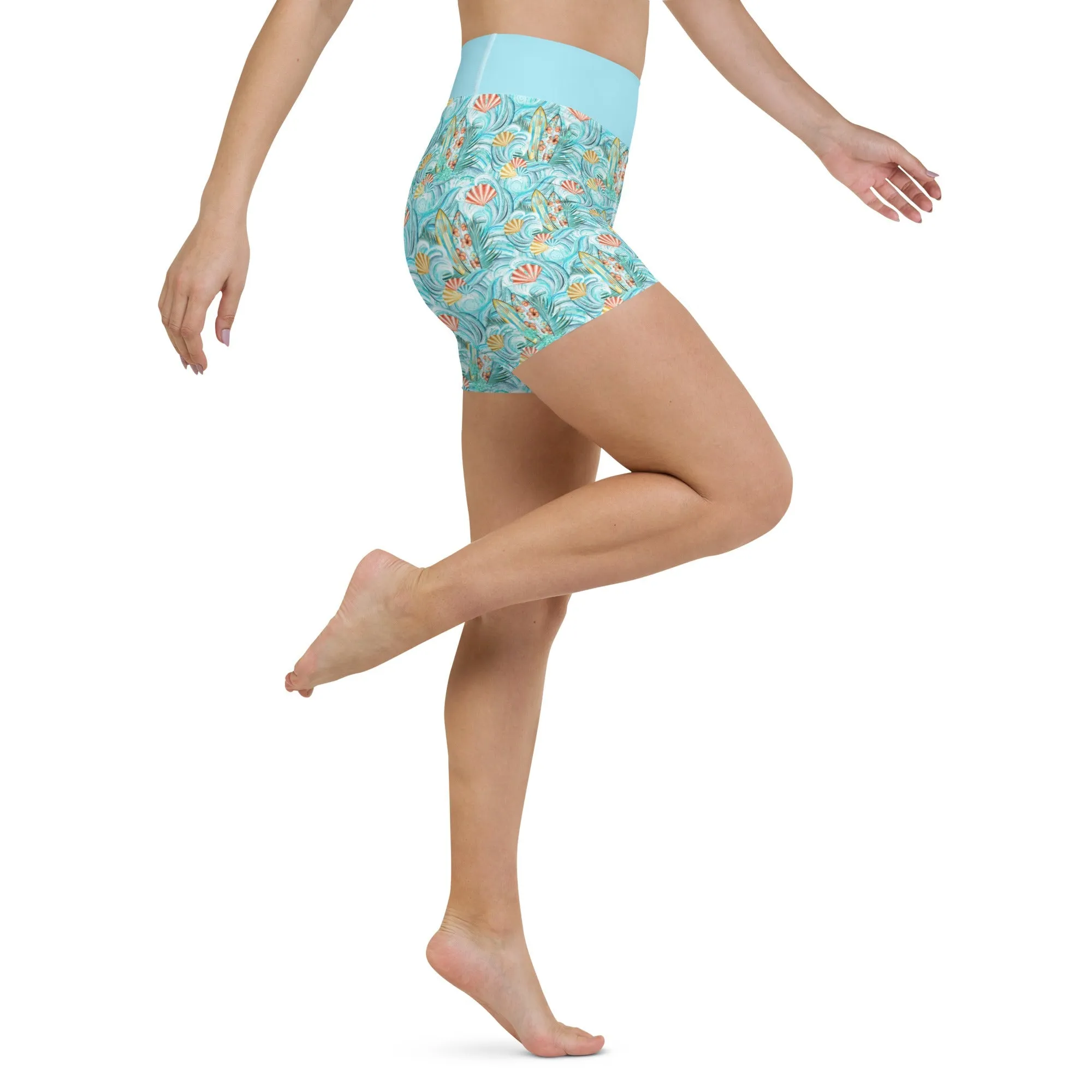 Be Extra! Summer Vibes Yoga Shorts