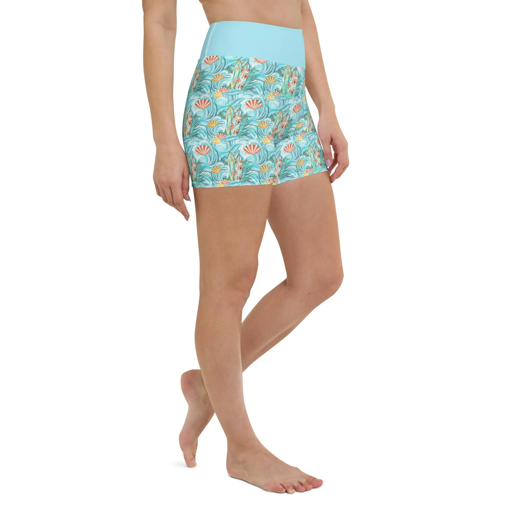 Be Extra! Summer Vibes Yoga Shorts