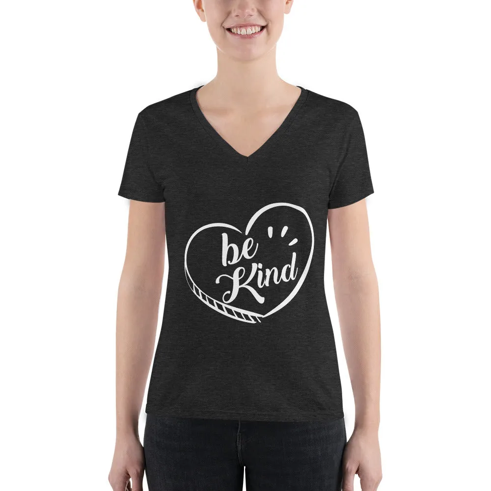 Be Kind - Women's V-neck Tee