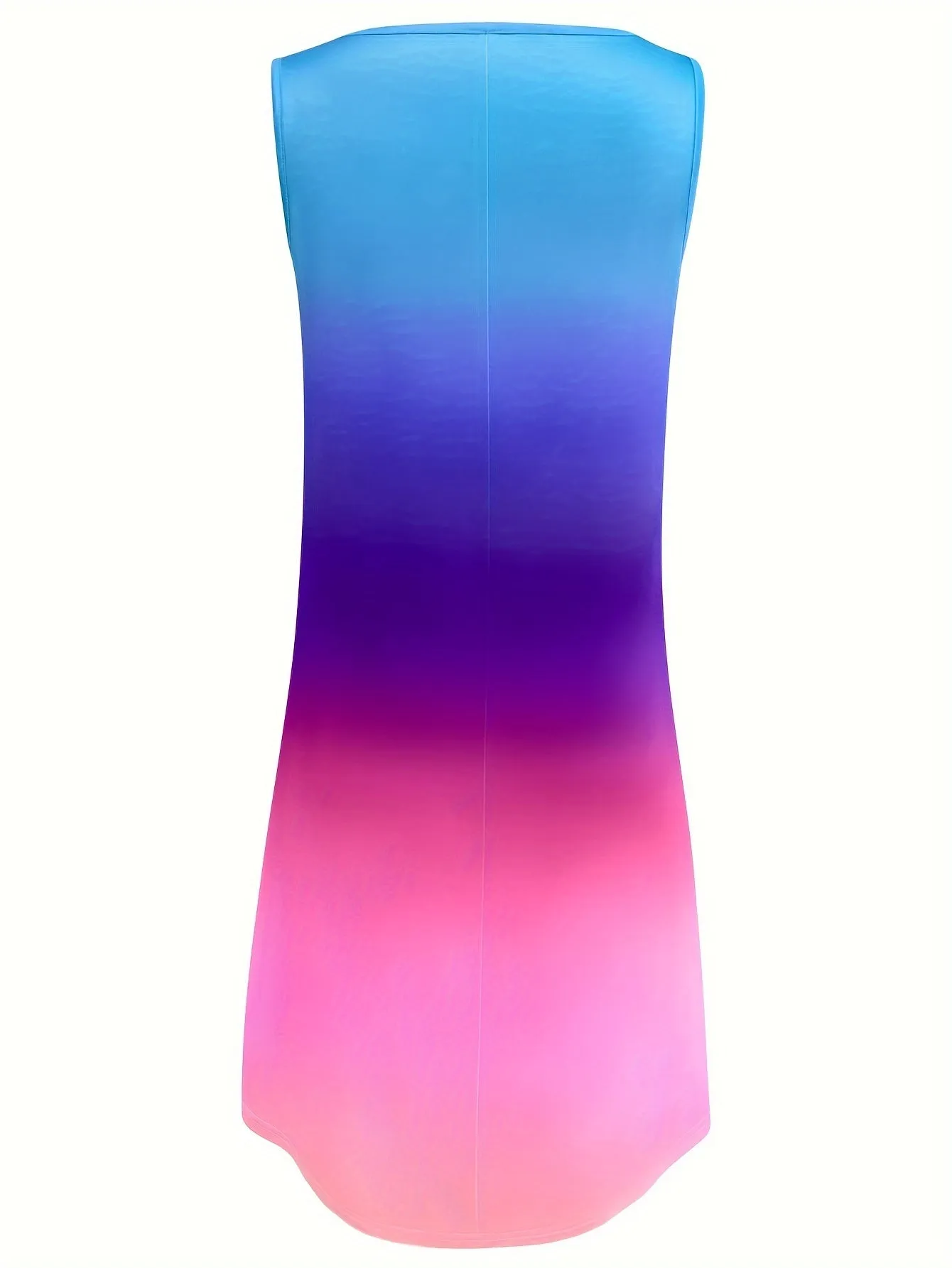Begoña® | Stylish Gradient Dress With V-Neck