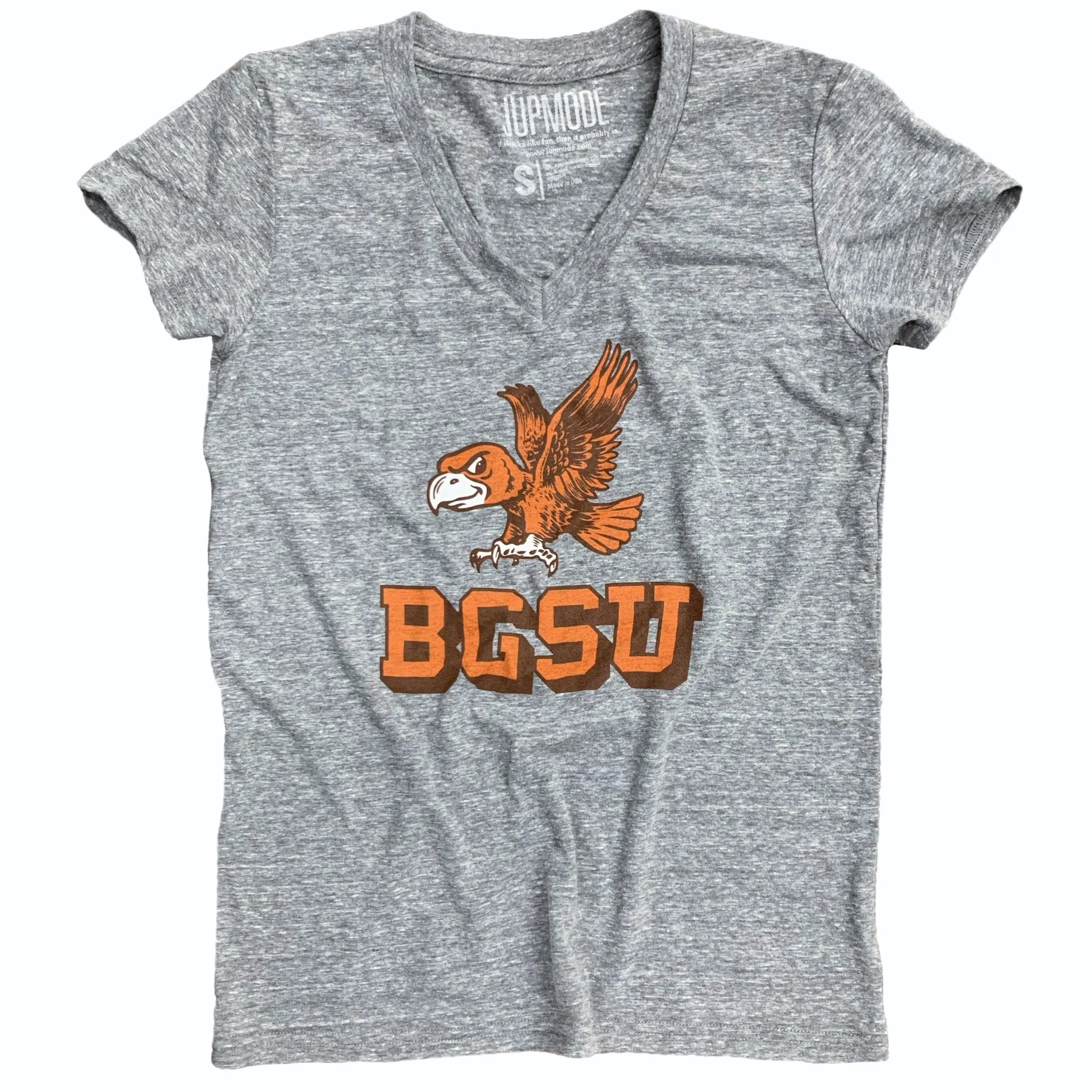 BGSU Vintage Falcon Women's Vneck (Discontinued)