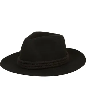 Billabong Women's Roped In Felt Hat I Black