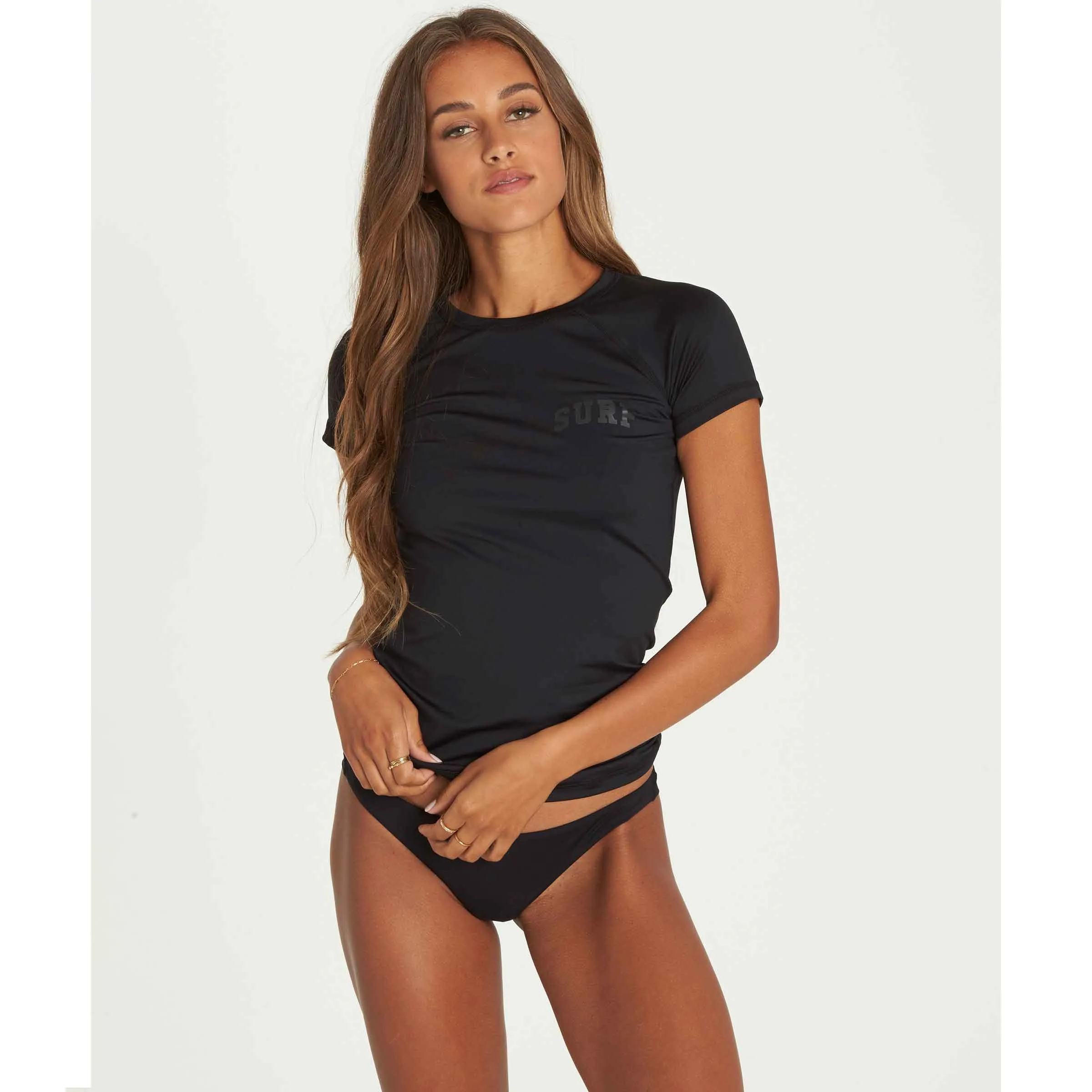 Billabong Women's Sol Searcher Short Sleeve Rashguard