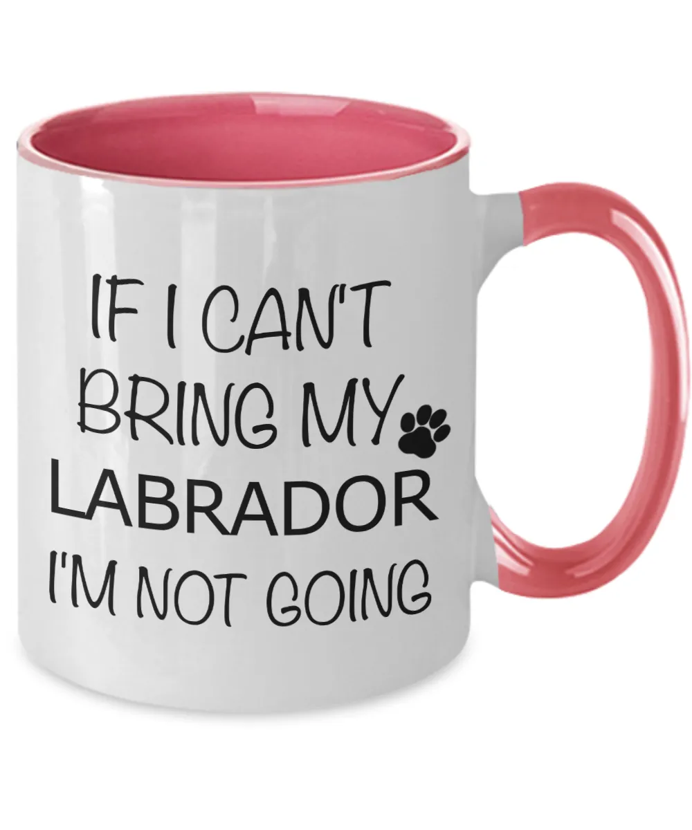 Black Labrador, Chocolate Labrador, Yellow Labrador, Labrador Gift, Labrador Gifts, Labrador Retriever Mug, Labrador Mom Gift Two Toned Mug