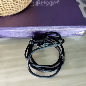 Black Satin Cord for Necklace
