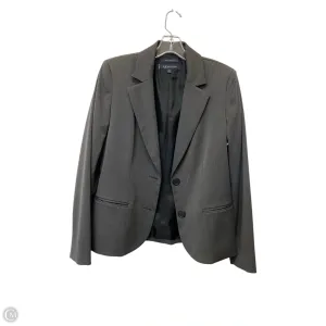 Blazer By Anne Klein In Grey, Size: 10
