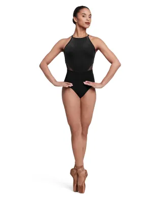 Bloch Kai Velvet Open Back Halter leotard