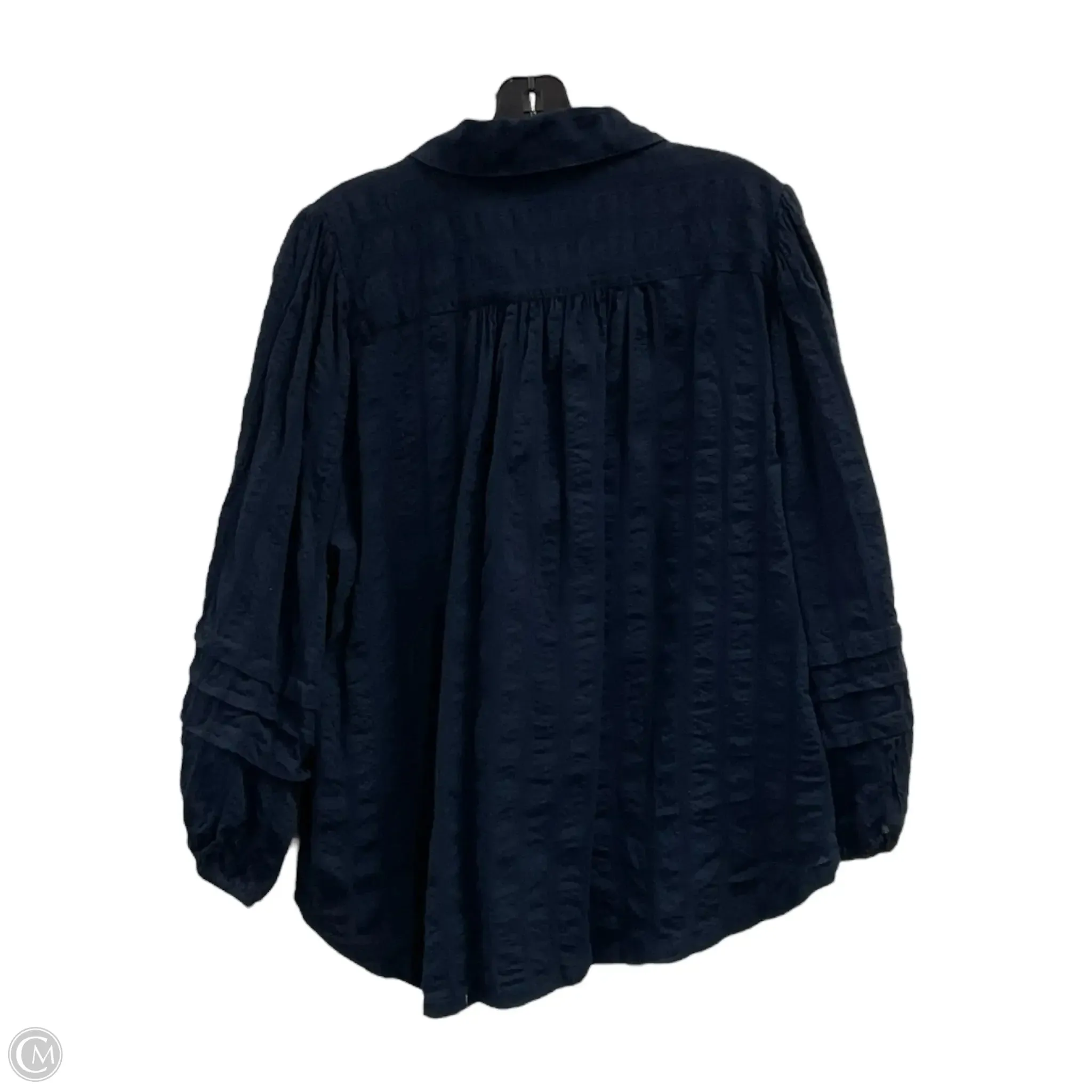 Blouse Long Sleeve By Free People In Black, Size: Xl
