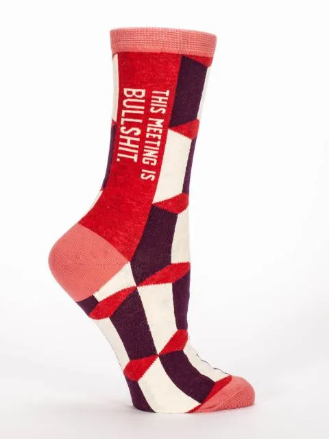 Blue Q Women's Crew Socks