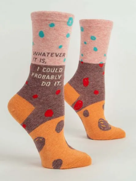 Blue Q Women's Crew Socks