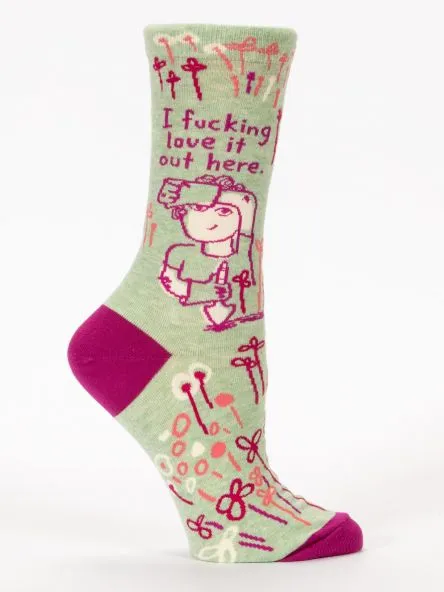 Blue Q Women's Crew Socks