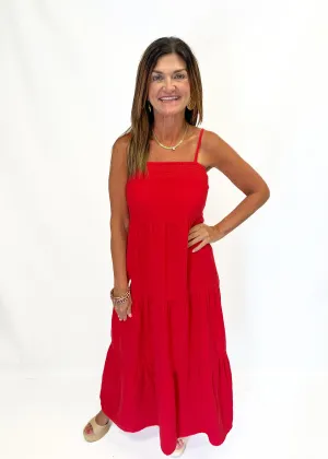 Bobi Tiered Cami Maxi Dress - Barn