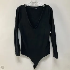Bodysuit By Abercrombie And Fitch In Black, Size: Xl