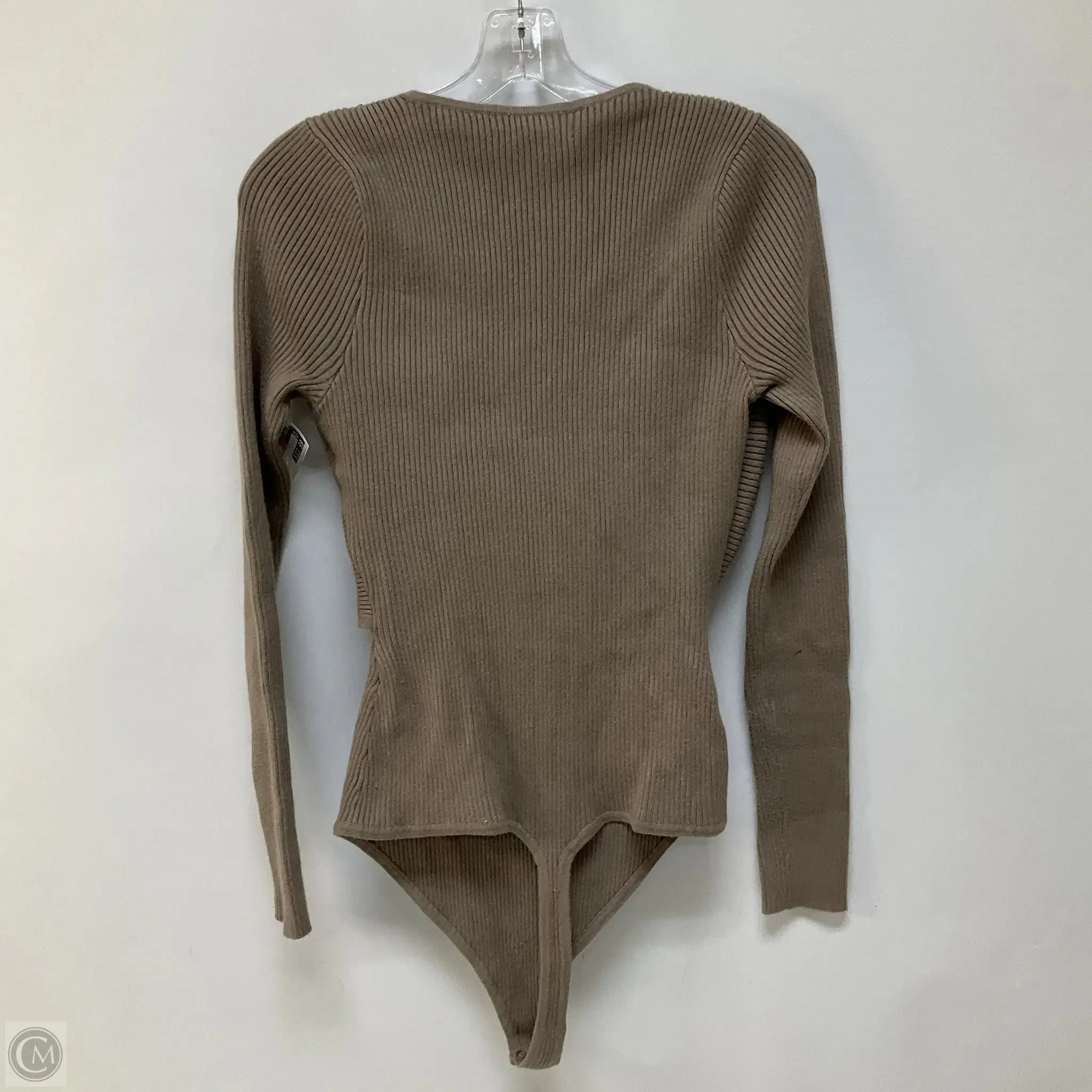 Bodysuit By Abercrombie And Fitch In Taupe, Size: L