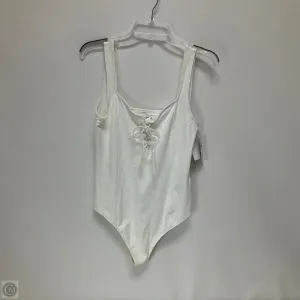 Bodysuit By Abercrombie And Fitch In White, Size: L