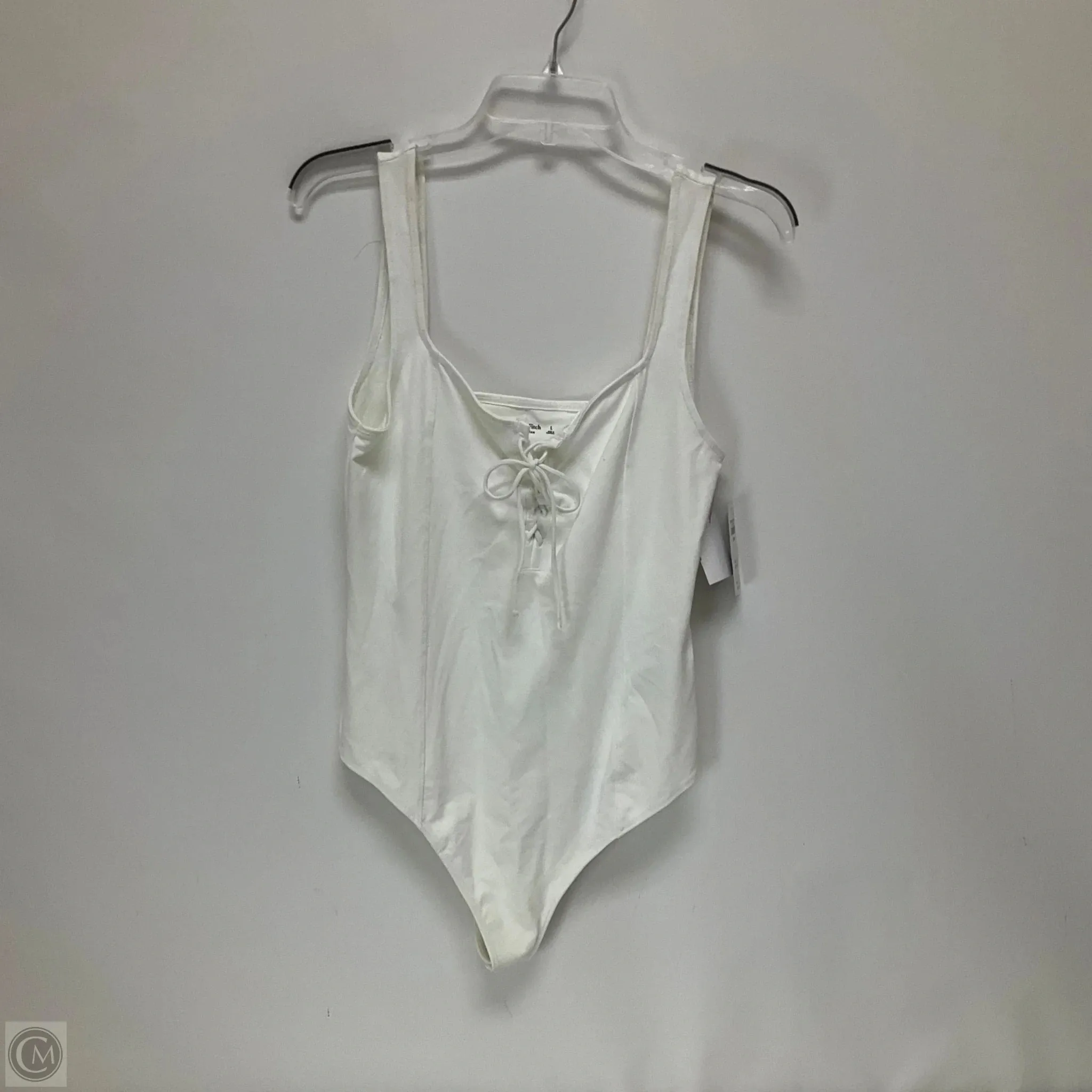 Bodysuit By Abercrombie And Fitch In White, Size: L
