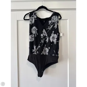 Bodysuit By White House Black Market In Black, Size: L