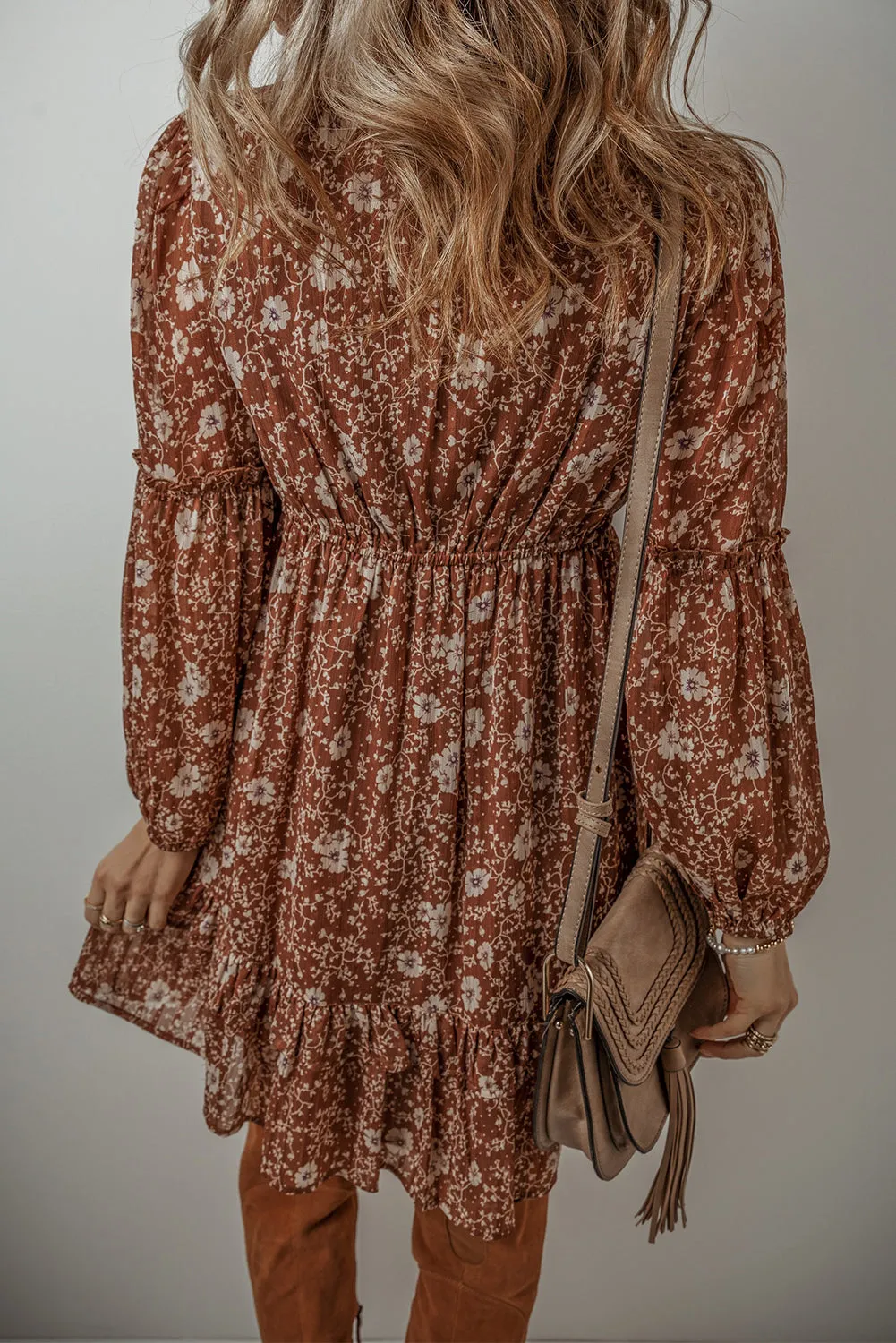 Boho Bronze Dress