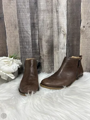 Boots Ankle Flats By Franco Sarto In Brown, Size: 6.5