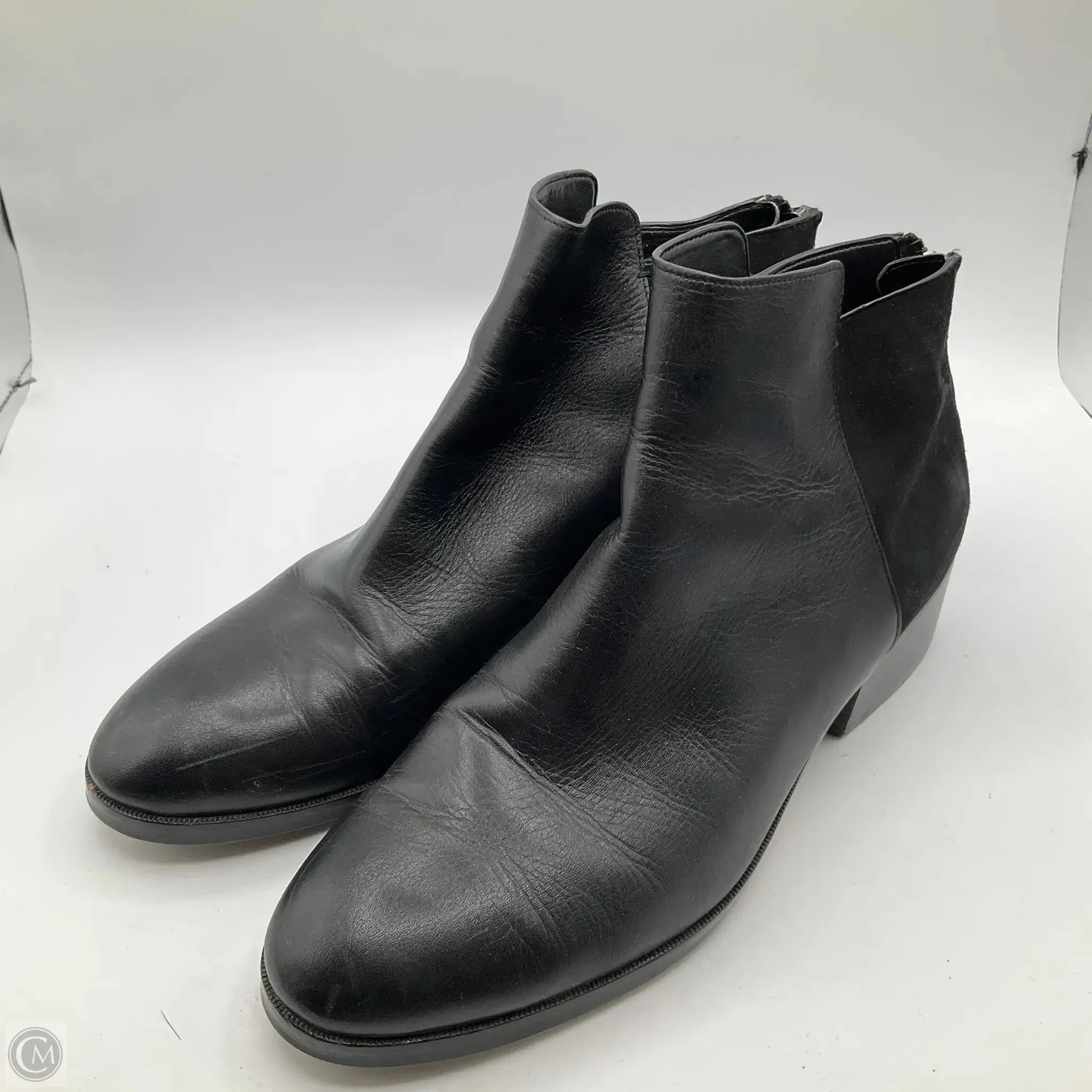 Boots Ankle Heels By Cole-haan In Black, Size: 10