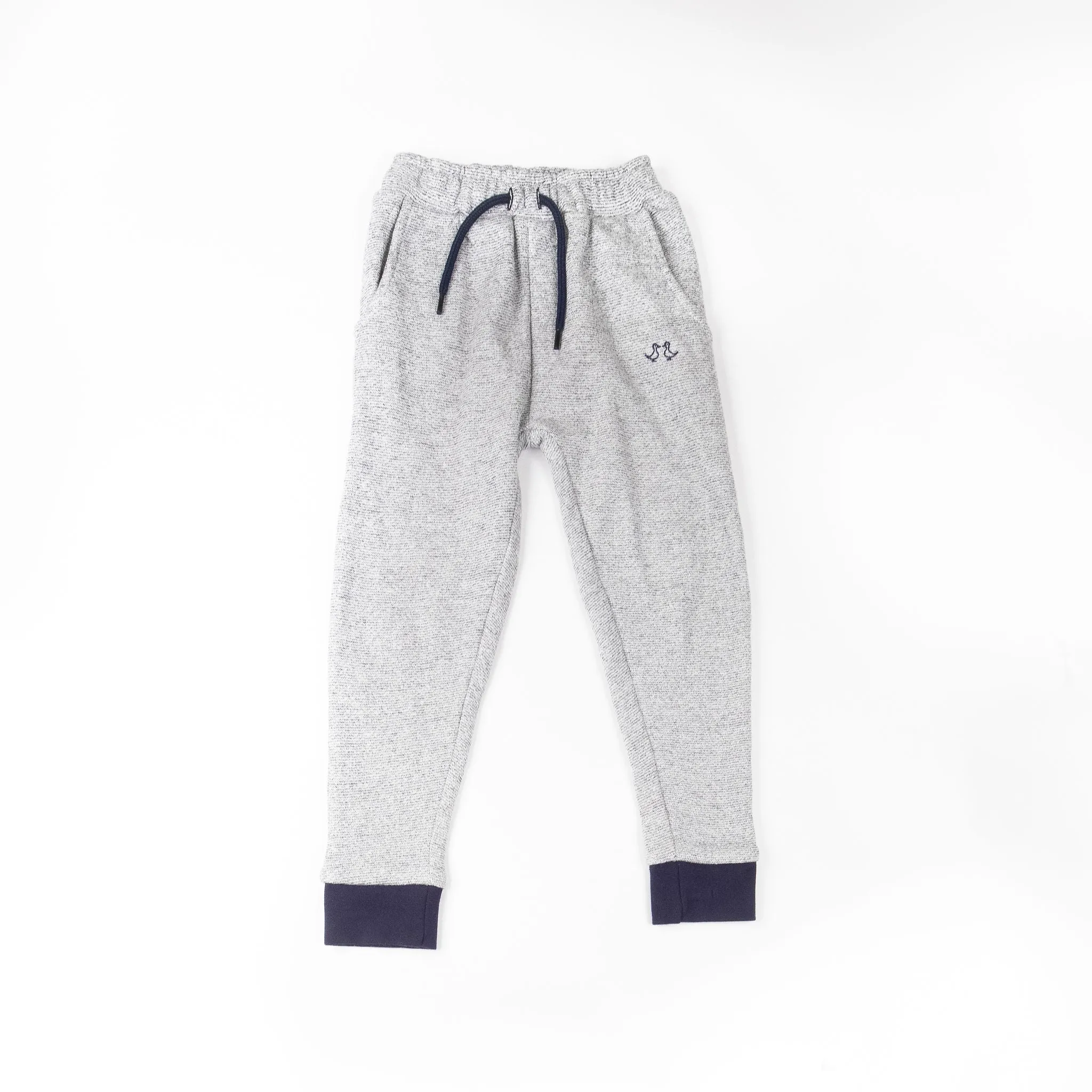 Boys Grey Jersey Lounge Set