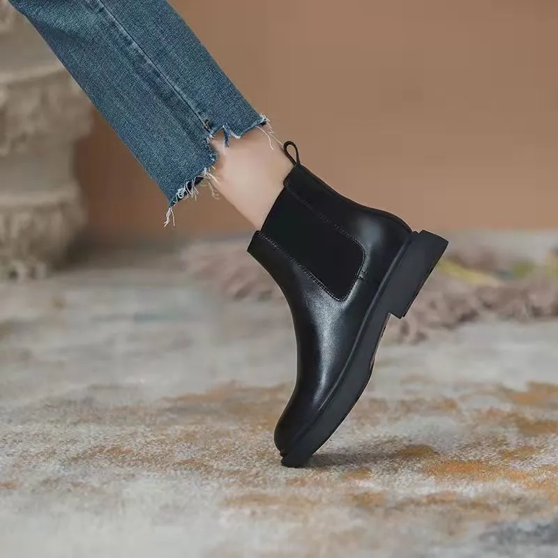 British Style Chelsea Women's Ankle Boots