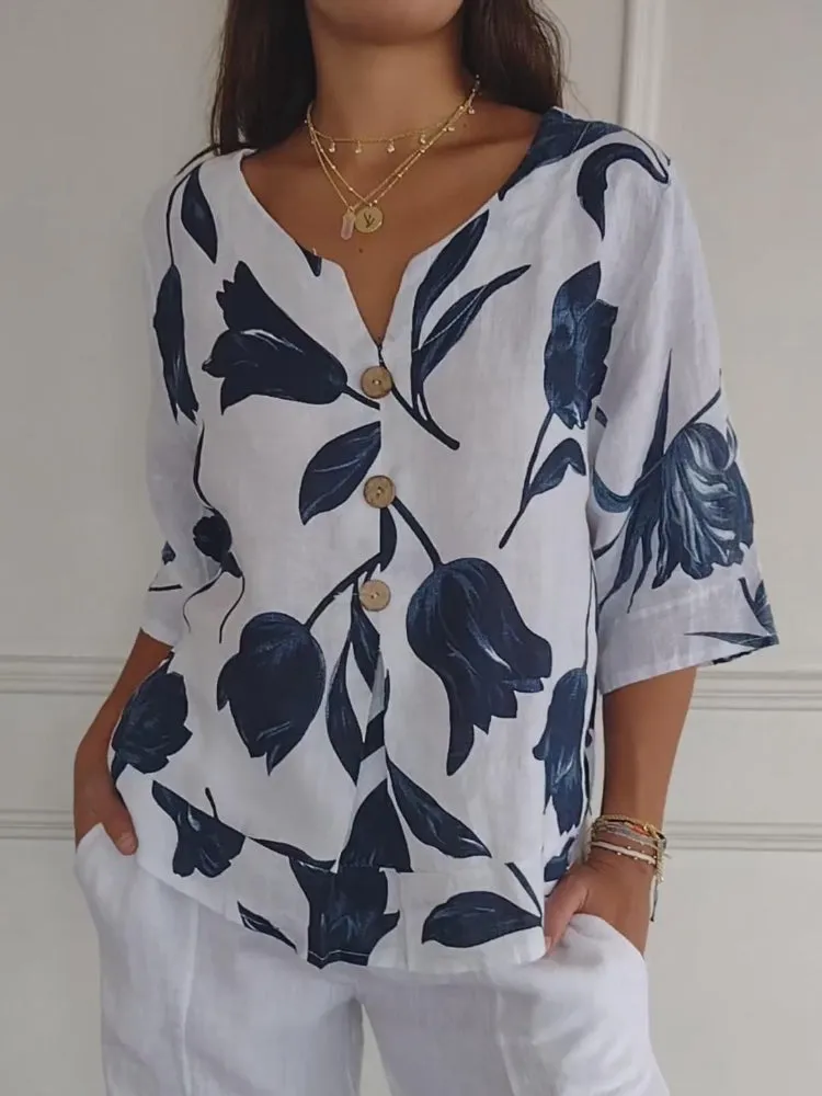 Brittiney® | Blouse Casual Luxurious Material Suitable For All Seasons For Women