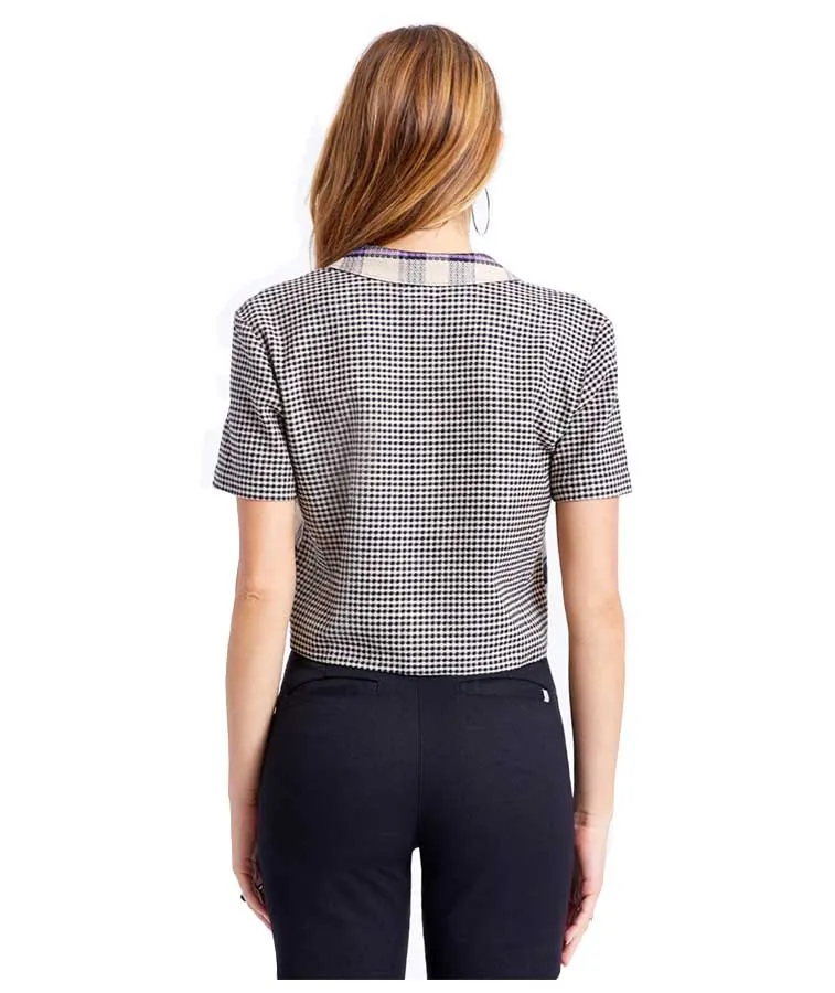Brixton Women's Chelsea Short Sleeve Woven Black