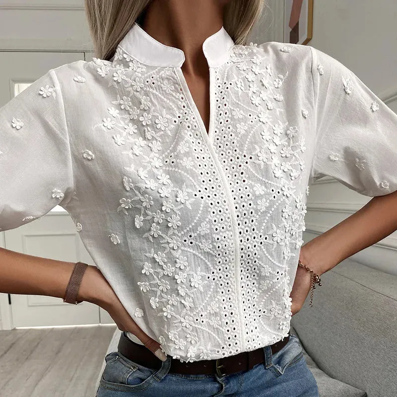 Brummitt® | Embroidered Blouse For Women